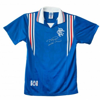 FC Rangers tricou de bărbați Laudrup Signed Shirt