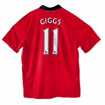 Legende tricou de fotbal Manchester United Giggs Signed Shirt