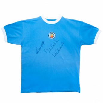 Legende tricou de fotbal Manchester City Bell / Lee / Summerbee replica 1972 shirt