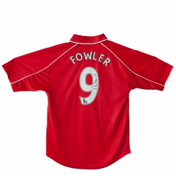 Legende tricou de fotbal FC Liverpool Fowler 2001 replica shirt