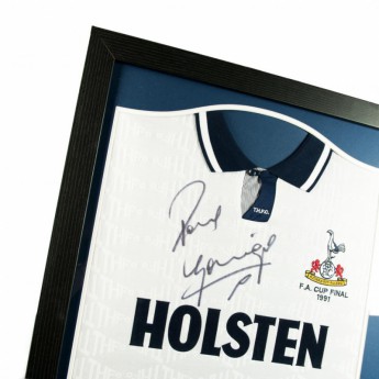 Tottenham Hotspur tricou înrămat Gascoigne Signed Shirt (Framed)