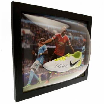 Legende ghete de fotbal înrămate Manchester United Rashford Signed Boot (Framed)