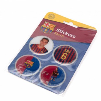 FC Barcelona abțibilduri 3D Stickers 4pk Xavi