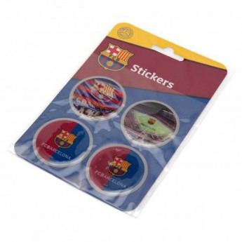 FC Barcelona abțibilduri 3D Stickers 4pk