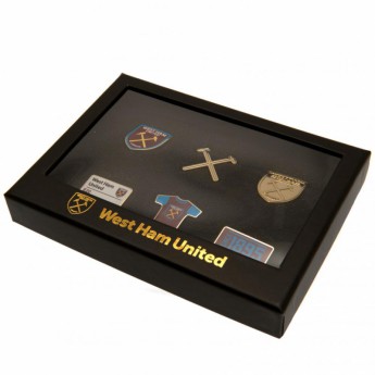 West Ham United set embleme 6 Piece Badge Set