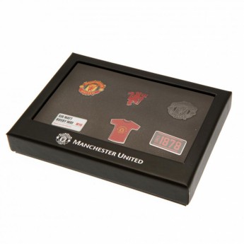 Manchester United set embleme 6 Piece Badge Set