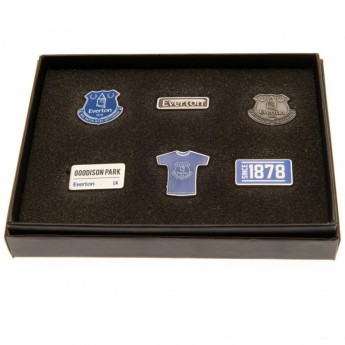 FC Everton set embleme 6 Piece Badge Set
