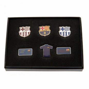 FC Barcelona set embleme 6 Piece Badge Set