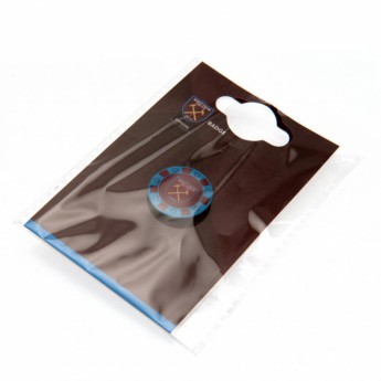 West Ham United insignă Poker Chip Badge