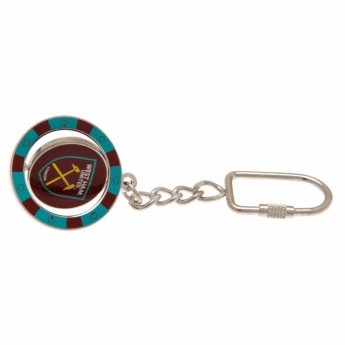 West Ham United breloc Spinner Keyring PC