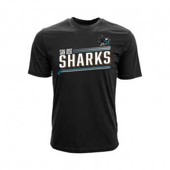 San Jose Sharks tricou de bărbați black Joe Pavelski #8 Icing Name and Number