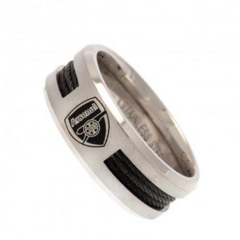FC Arsenal inel Black Inlay Ring Large CR