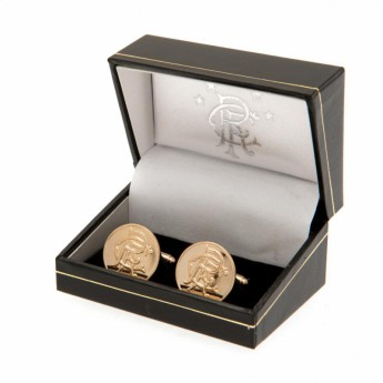 FC Rangers butoni Gold Plated Cufflinks