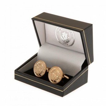 Manchester City butoni Gold Plated Cufflinks