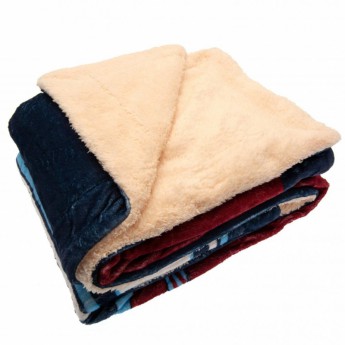 West Ham United pătură Sherpa Fleece Blanket 1