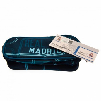 Real Madrid penar Double Zip Pencil Case