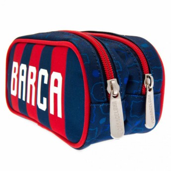 FC Barcelona penar Double Zip Pencil Case