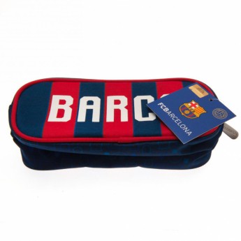 FC Barcelona penar Double Zip Pencil Case
