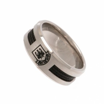 West Ham United inel Black Inlay Medium CT