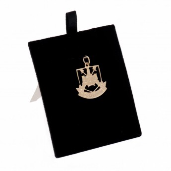 West Ham United pandantiv de aur 9ct Gold Pendant Castle