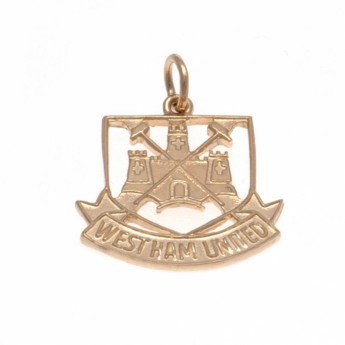 West Ham United pandantiv de aur 9ct Gold Pendant Castle