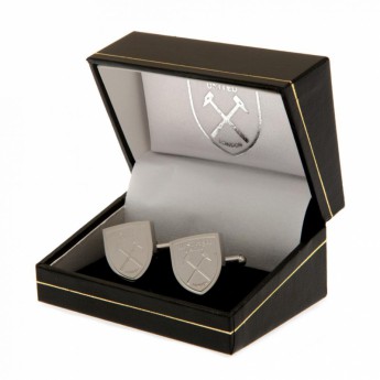 West Ham United butoni Stainless Steel Cufflinks CR