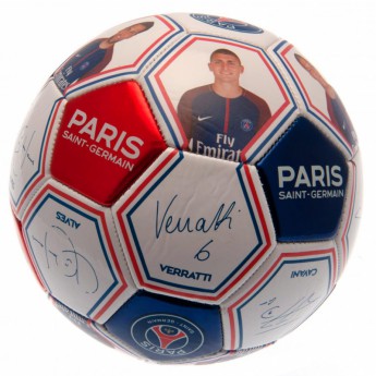 Paris Saint Germain miniatură minge de fotbal Photo Signature Football