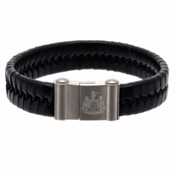 Newcastle United brățară de piele Single Plait Leather Bracelet