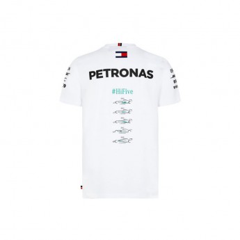 Mercedes AMG Petronas tricou de bărbați Champion white F1 Team 2018