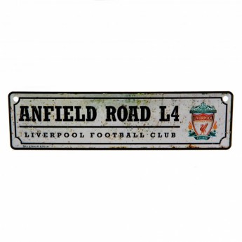 FC Liverpool semn metalic Retro Window Sign