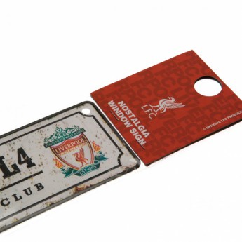 FC Liverpool semn metalic Retro Window Sign