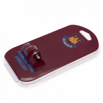 West Ham United cercei Cut Out Stud Earring CT
