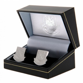 West Ham United butoni Stainless Steel Cufflinks CR CT