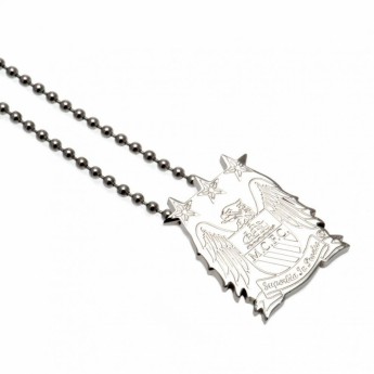 Manchester City lănțișor de gât cu pandantiv Stainless Steel Pendant & Chain EC LG