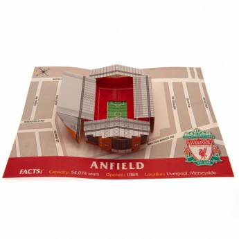 FC Liverpool urări pentru ziua de naștere Pop-Up Birthday Card