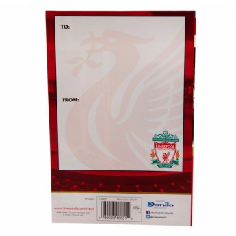 FC Liverpool urări pentru ziua de naștere Pop-Up Birthday Card
