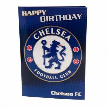 FC Chelsea urări pentru ziua de naștere Musical Birthday Card