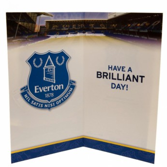 FC Everton urări pentru ziua de naștere Birthday Card