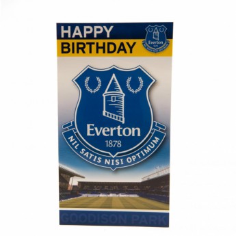 FC Everton urări pentru ziua de naștere Birthday Card