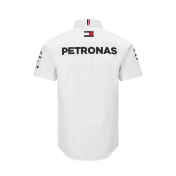 Mercedes AMG Petronas cămașă de bărbați white F1 Team 2019