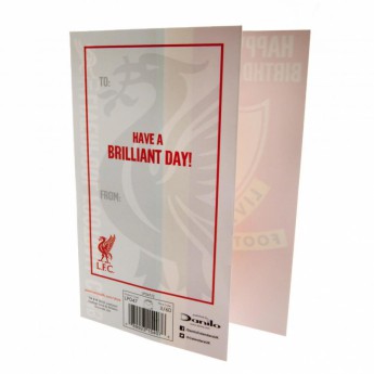 FC Liverpool urări pentru ziua de naștere Birthday Card