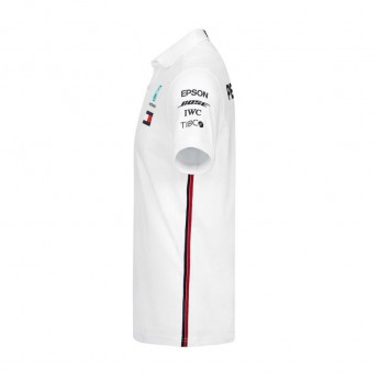 Mercedes AMG Petronas tricou polo white F1 Team 2019