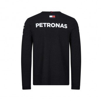 Mercedes AMG Petronas tricou de bărbați cu mânecă lungă black F1 Team 2019
