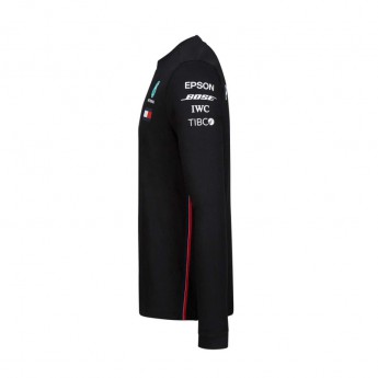 Mercedes AMG Petronas tricou de bărbați cu mânecă lungă black F1 Team 2019