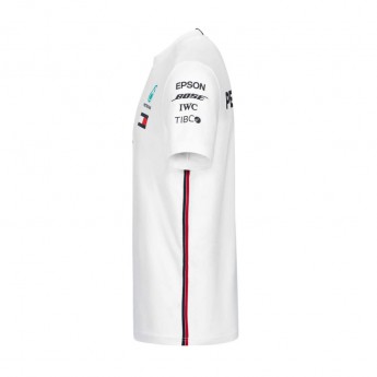 Mercedes AMG Petronas tricou de bărbați white F1 Team 2019
