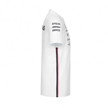 Mercedes AMG Petronas tricou de bărbați white F1 Team 2019