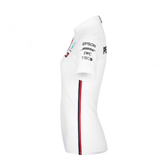 Mercedes AMG Petronas tricou polo de damă white F1 Team 2019