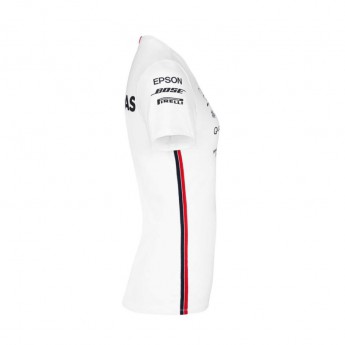 Mercedes AMG Petronas tricou de dama white F1 Team 2019