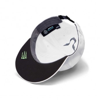 Mercedes AMG Petronas șapcă flat white Brim Hamilton F1 Team 2019