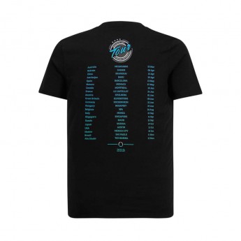 Mercedes AMG Petronas tricou de bărbați black Tour F1 Team 2019